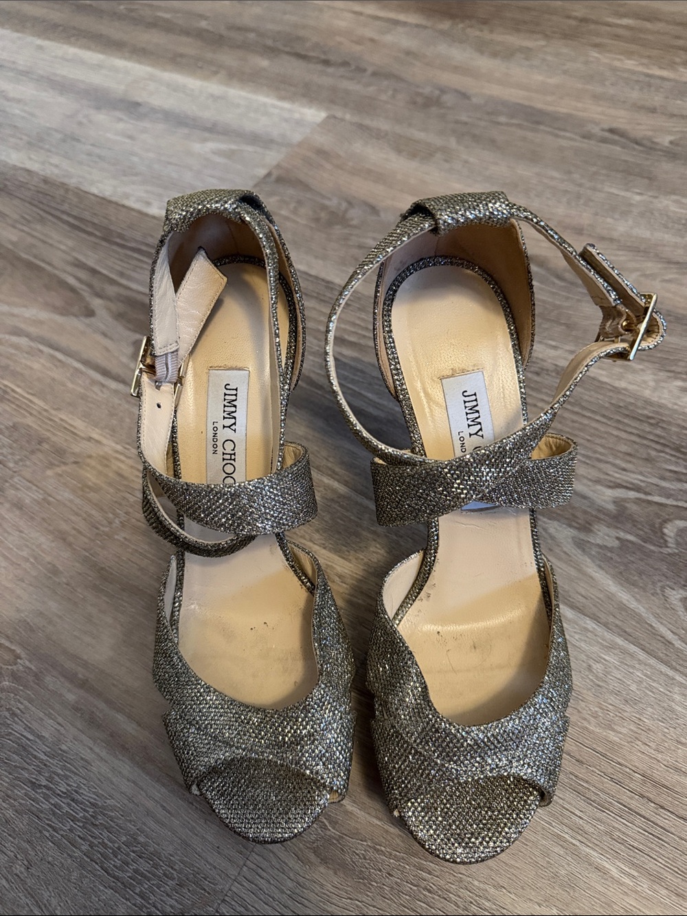 Sparkly Jimmy Choo Heels